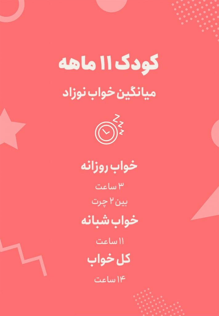 واب کودک یازده ماهه